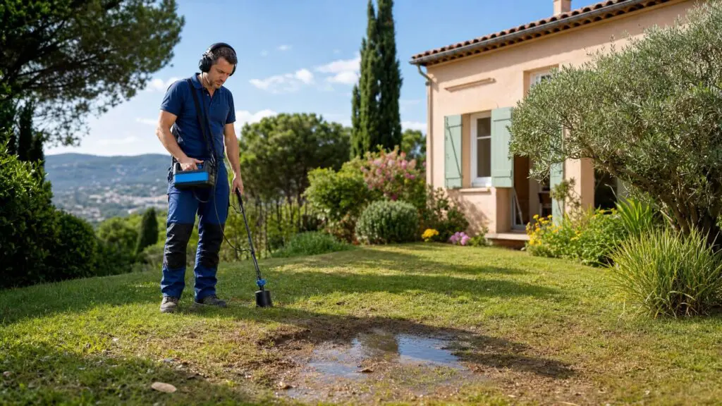 CDF Sud Fuite Canalisation Enterree Detection